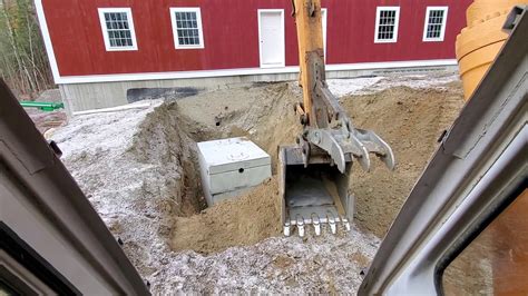 driving skid steer on presby septic|riding on a septic system.